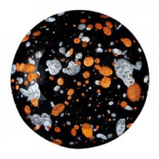 Les perles par Puca® Cabochon 25 mm - Jet tweedy 23980/45703